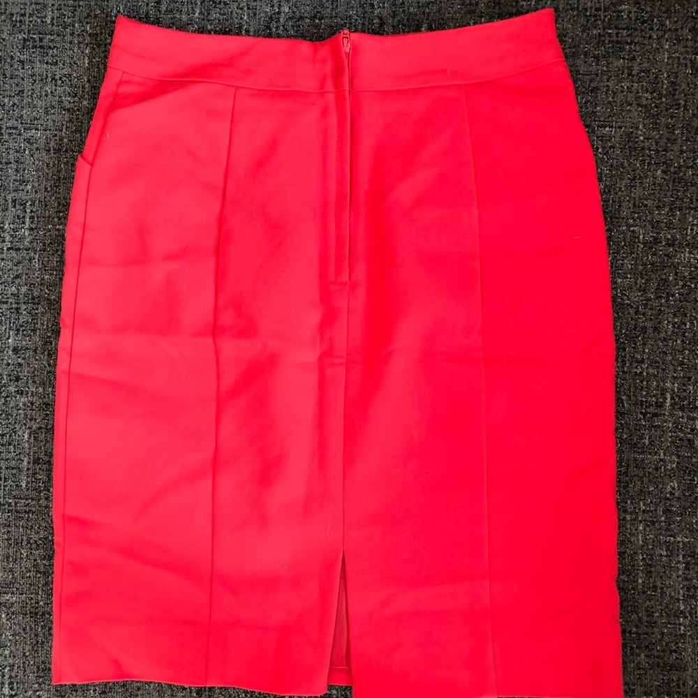H&M Red Pencil Skirt.